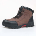 Fashion high temperature resistance waterproof anti-mite puncture rockrooster safety shoes rubber working boots leather